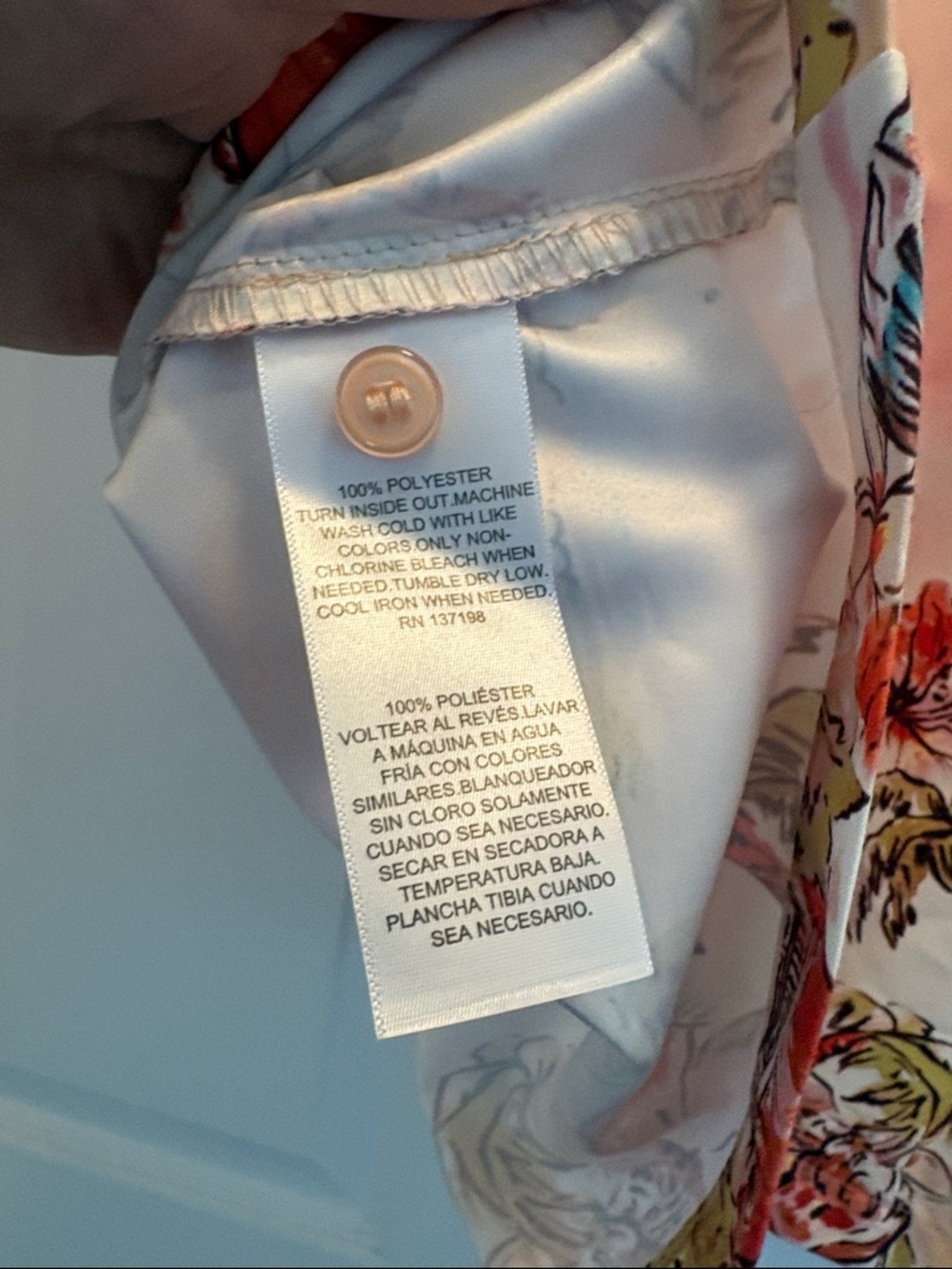 NWT Royalty Hawaiian Vacation Vibes Short Sleeve Button Down Shirt Size XL - Picture 6 of 6